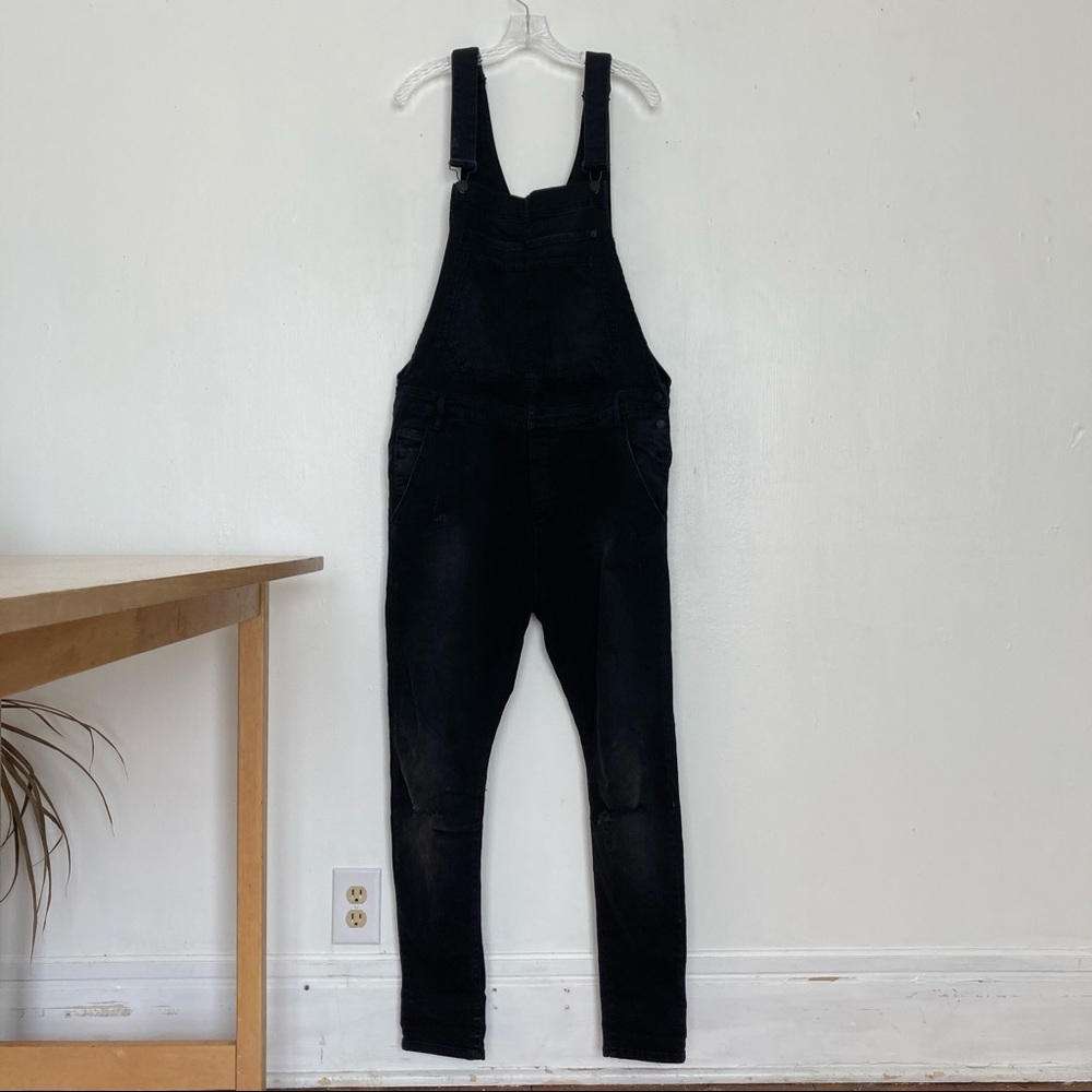 Zara Man Distressed Overalls Size Large